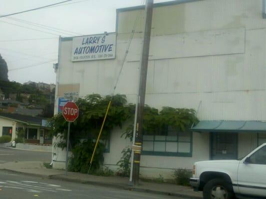 Corner of Stanton Ave & San Carlos Ave. Down street from Jiffy Lube.