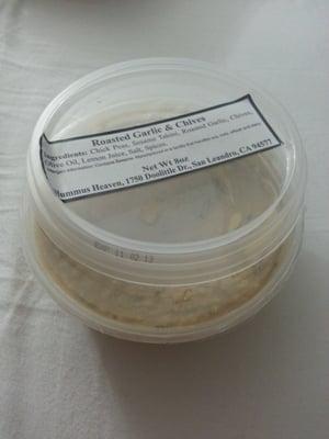 Weeklong expired hummus -_-