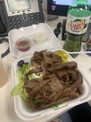 Gyro Greek Salad