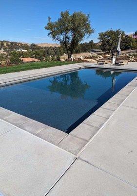 Pebbletec pool, Paso Robles.