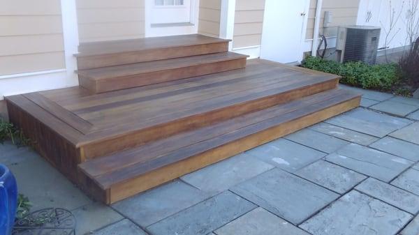 Ipe wood deck