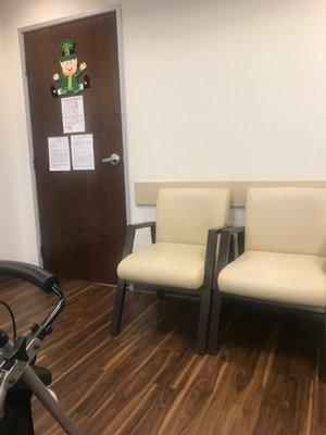 The waiting room