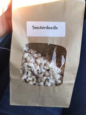 Snickerdoodle popcorn!