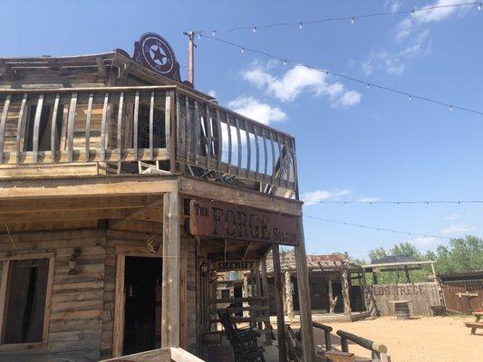 Los Trece Forge Saloon