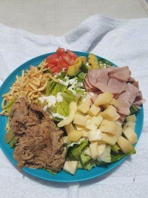 Healthier play on "the Cuban" with the Cuban Cobb Salad