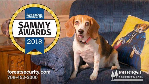 Missy winning the 2018 Sammy Awards