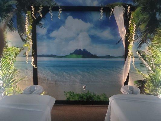 Beach Wedding Couples Room