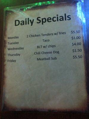 Specials