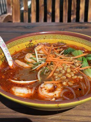 31.shrimp hot&sour sweet potato rice noodle soup