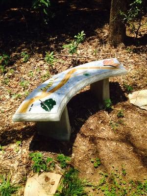 Butterfly Garden bench