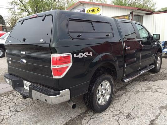 F-150 with a Jason Zone with sliding cargo doors