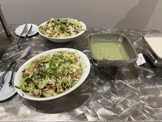 Kachumber Salad and Raita