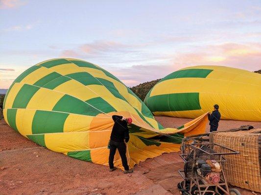 Hot Air Balloon Tour with Northern Light Balloon Expeditions | Instagram: @telephonesmoothie