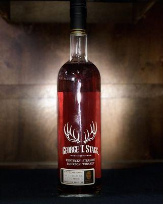 Very Limited! George T. Stagg Kentucky Straight Bourbon Whiskey Uncut/Unfiltered (129.2 proof)