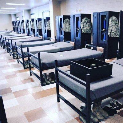 Basic Training Dorm beds