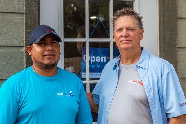 Our managing partners, Efrian Mendoza and Jimmy Romack.