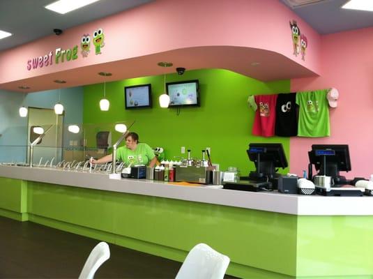 Inside Sweet Frog