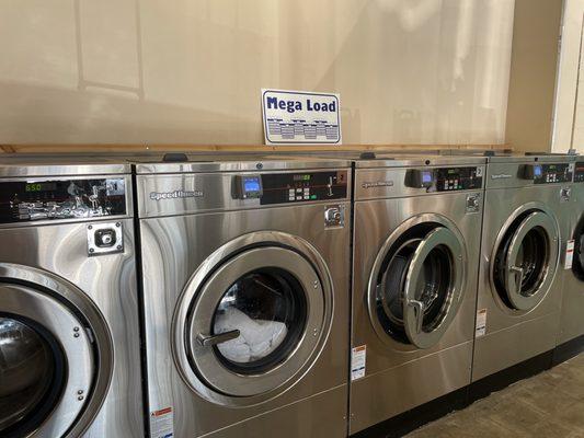 Large washing machines!