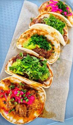 The taco sampler