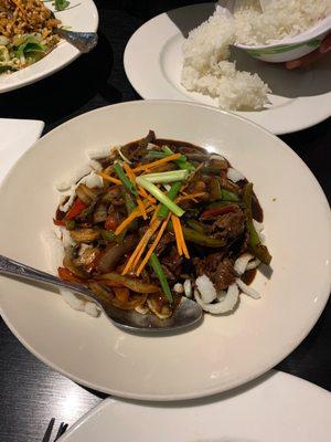 (36) Mongolian Beef or Tofu