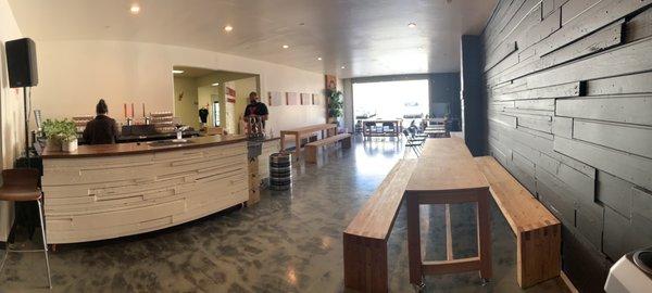 The tasting room