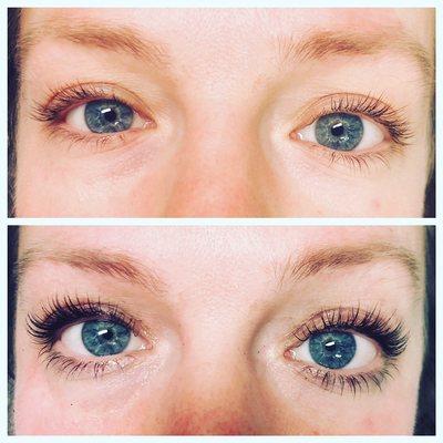 Lash lift last about 8 weeks. Are you ready for Valentine's Day ?:)