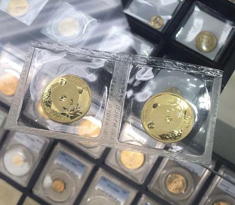 Gold Panda Coins