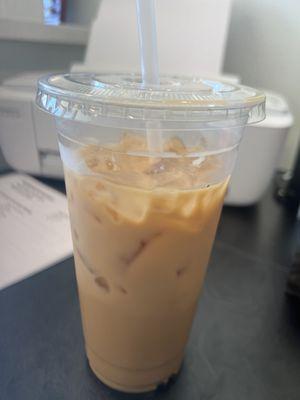 Vanilla iced coffee