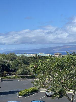 The view to the ocean