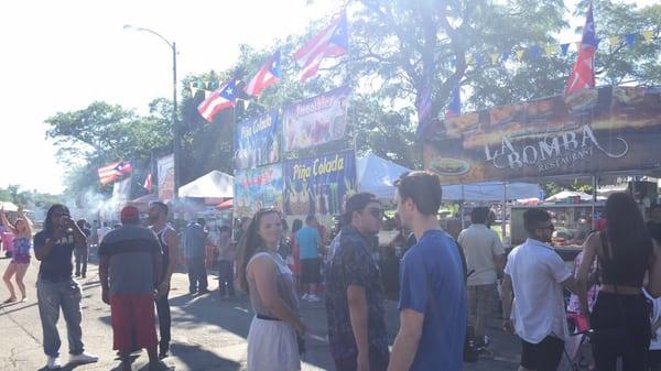 Food stands :)