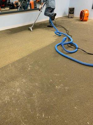 Water Damage Restoration - Commercial job in Arlington, VA