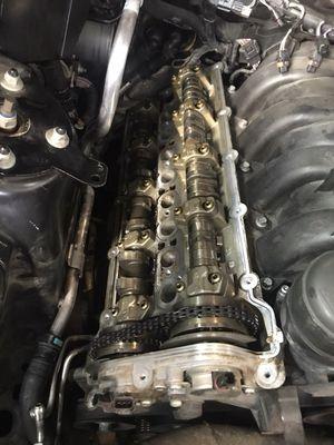 2010 Jaguar XF valve cover gasket replacement