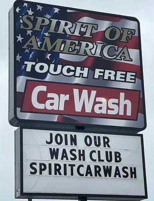 Join our WashClub download our app Spiritcarwash