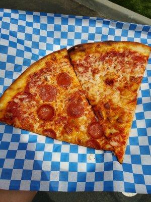 Pepperoni and Cheese pizza