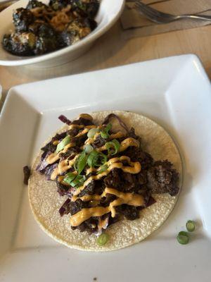 Bulgogi taco