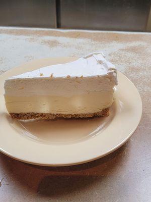 Capri key lime pie. Fresh made. So light and fluffy.