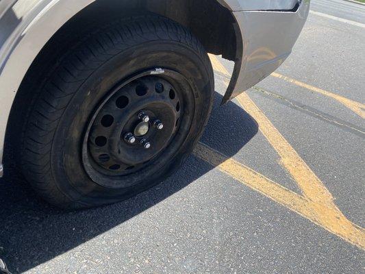 Flat tire