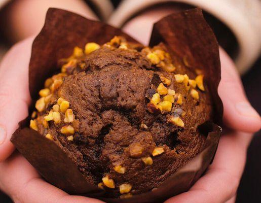 Chocolate Hazelnut muffin