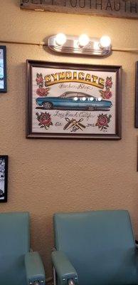 Syndicate shop art.