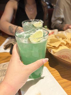 margarita of the month - witch's brew