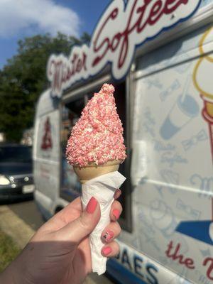 Strawberry Shortcake cone