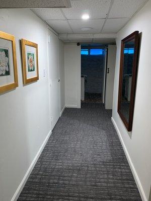 Hallway in suite