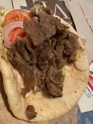 Spicy Greek Gyro