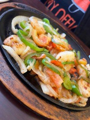 Shrimp Fajitas