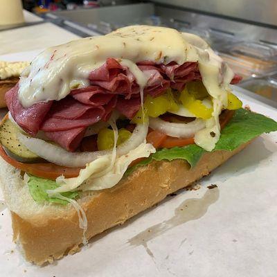 Beef Pastrami sandwich