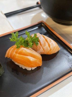 King salmon belly nigiri