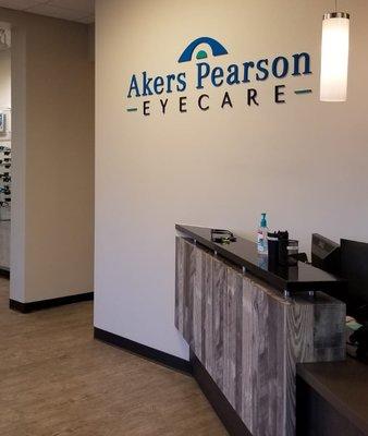 Interior of Akers Pearson Eyecare