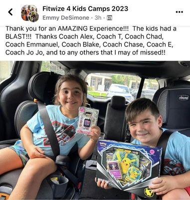 Summer Camp Awesome Business Testimonial