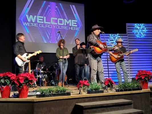 Pastor Joe Sabolik with Dennis Agajanian