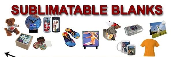 Sublimation items... HUNDREDS to chose from for holidays, gifts and for yourself. Create one of kind with these items.